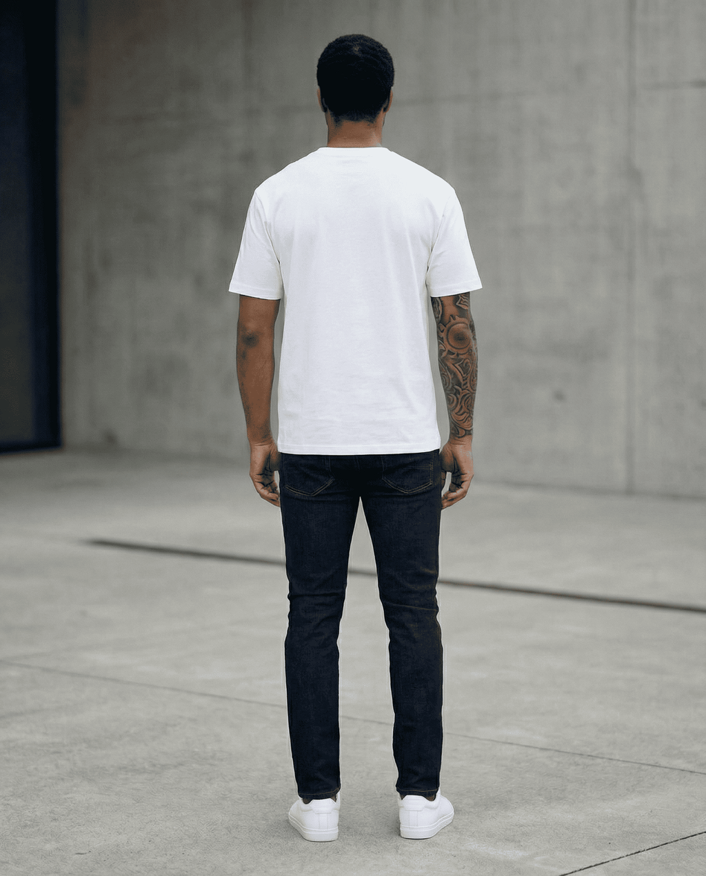 Camiseta 788382 Oversize Blanca Para Hombre