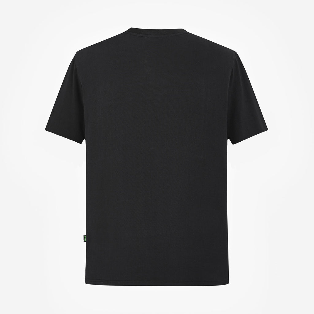 Camiseta 36009 Estampada Negra Para Hombre
