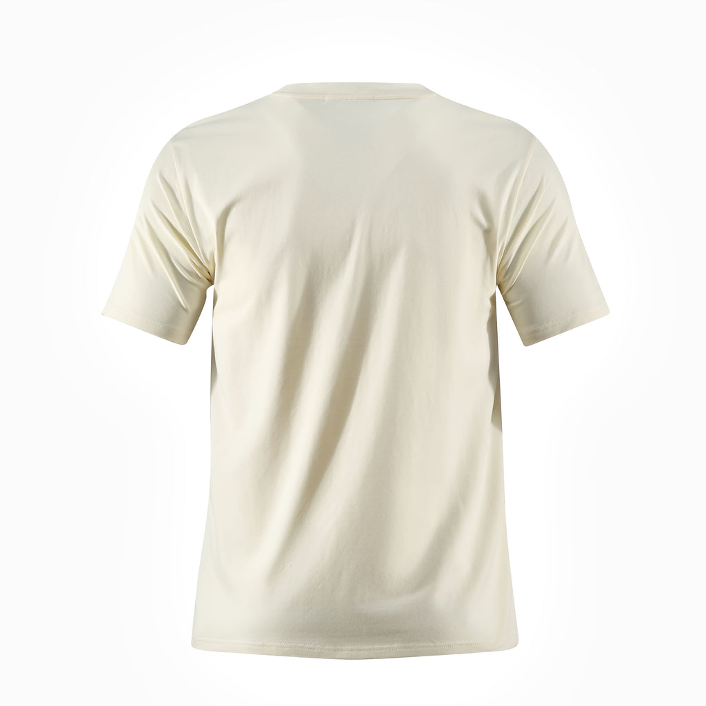 Camiseta 786662 Básica Crema Para Hombre