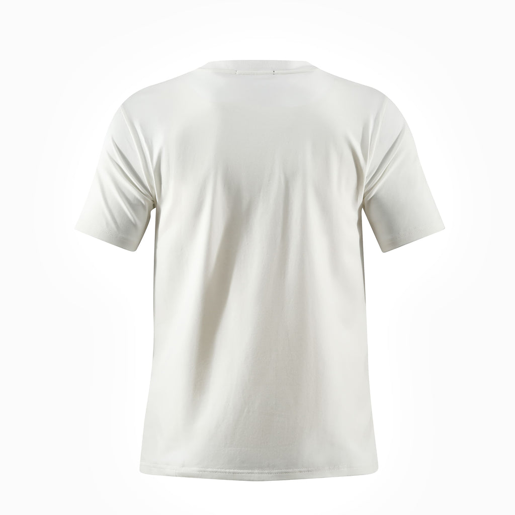 Camiseta 166074 Estampada Blanca Para Hombre