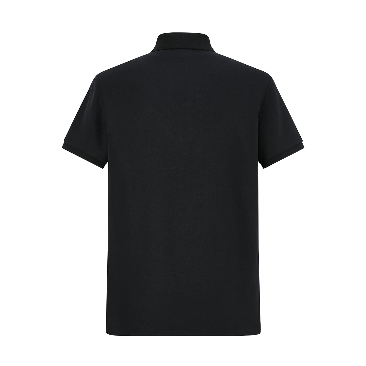 Camiseta 22333 Tipo Polo Negra Para Hombre