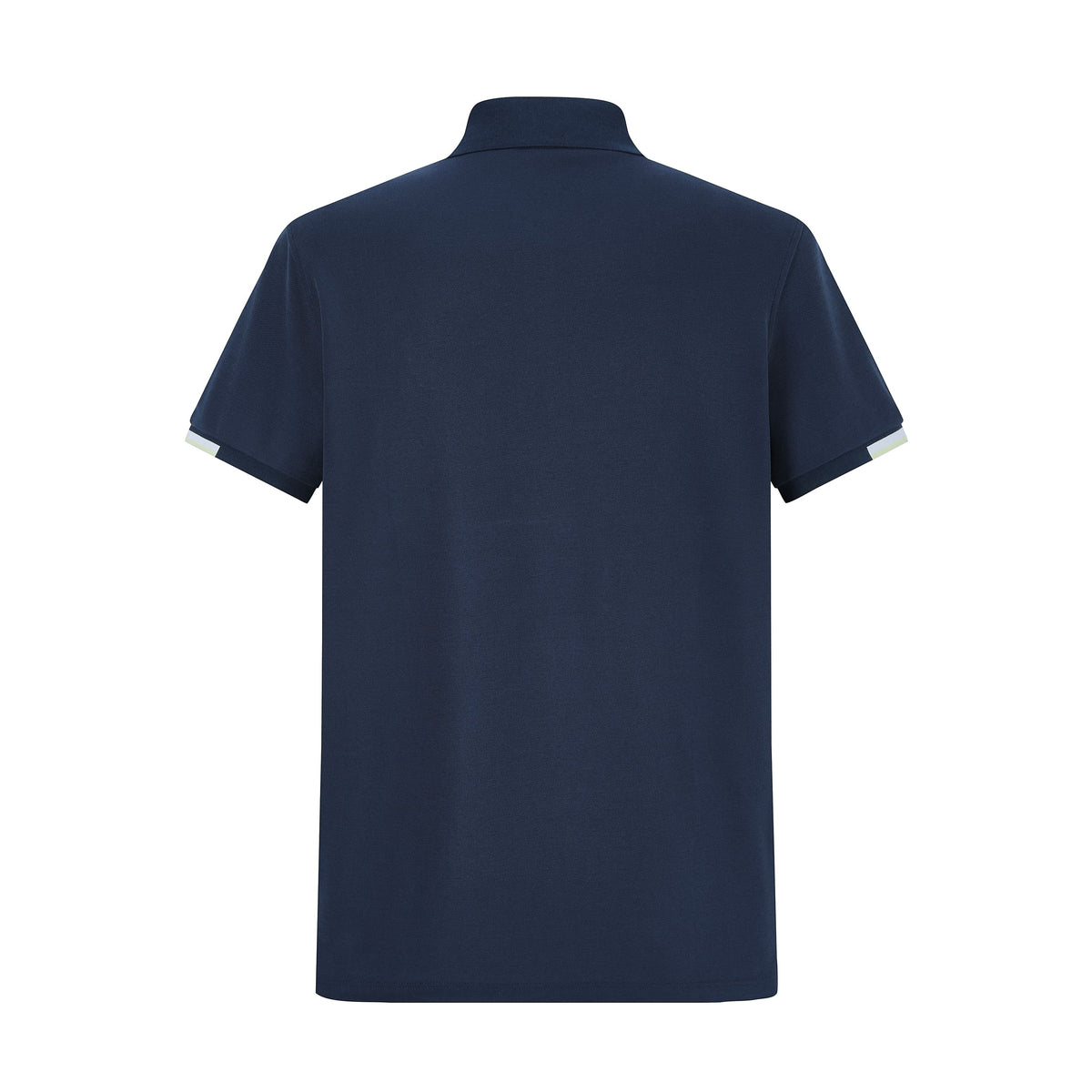 Camiseta 22464# Tipo Polo Azul Oscuro Para Hombre