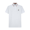 Camiseta 22370 Tipo Polo Blanca Para Hombre