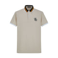 Camiseta 22466# Tipo Polo Khaki Para Hombre