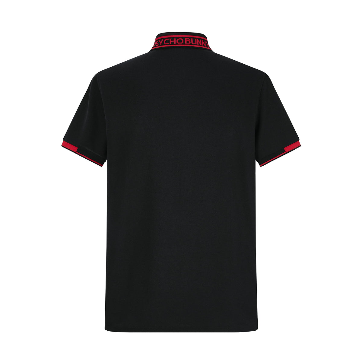 Camiseta 22372# Tipo Polo Negra Para Hombre