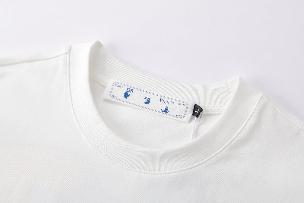 Camiseta 66788 Estampada Blanca Para Hombre