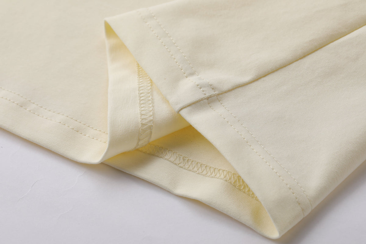 Camiseta 66788 Estampada Crema Para Hombre