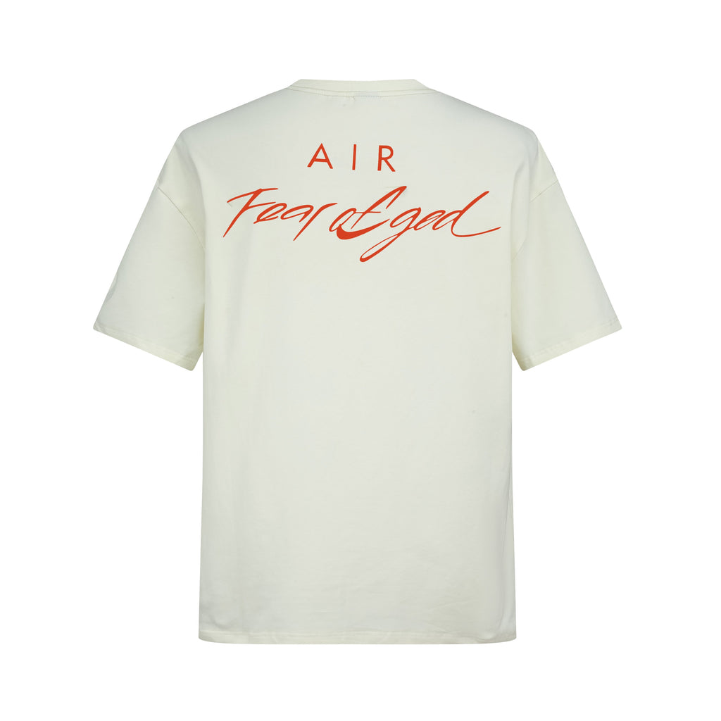 Camiseta 583009 Oversize Crema Para Hombre