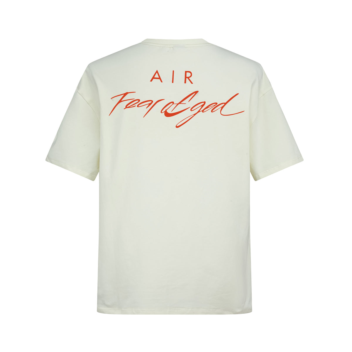 Camiseta 583009 Oversize Crema Para Hombre