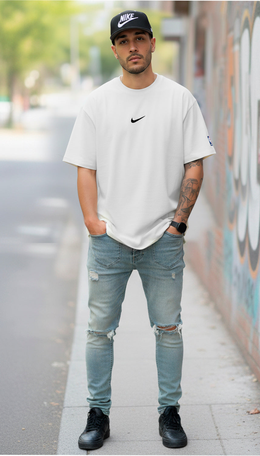 Camiseta 583009 Oversize Blanca