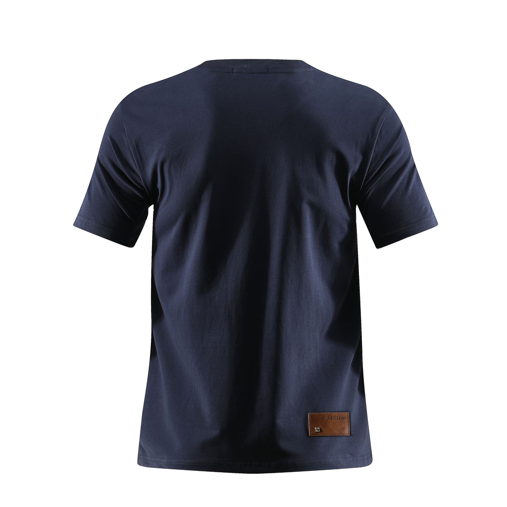 Camiseta 786903 Básica Azul Oscuro Para Hombre