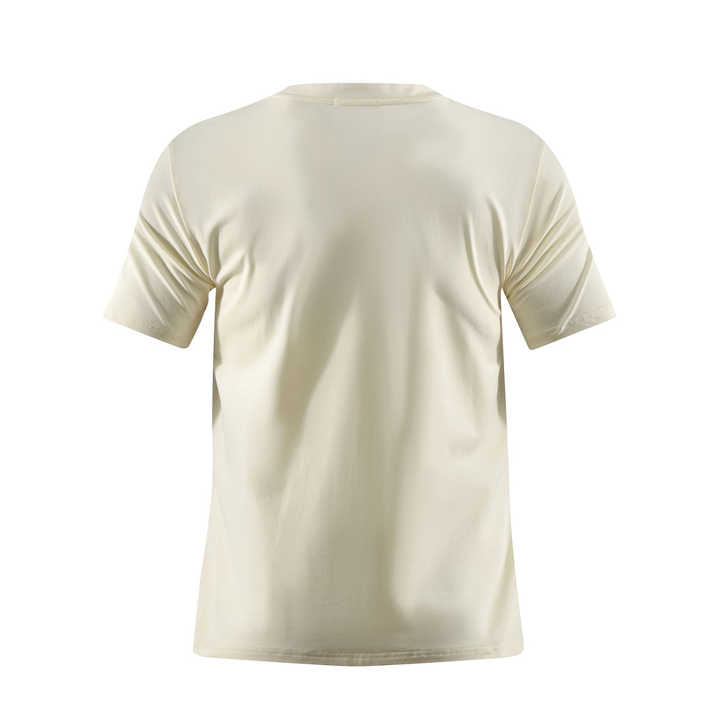 Camiseta 786878 Estampada Crema Para Hombre