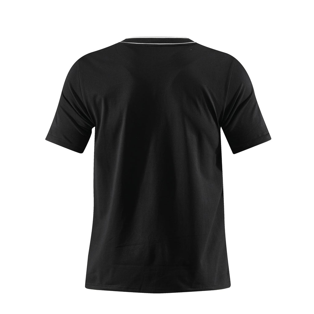Camiseta 66045 Básica Negra Para Hombre