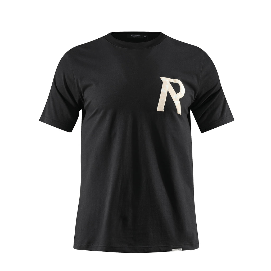 Camiseta 66778 Estampada Negra Para Hombre