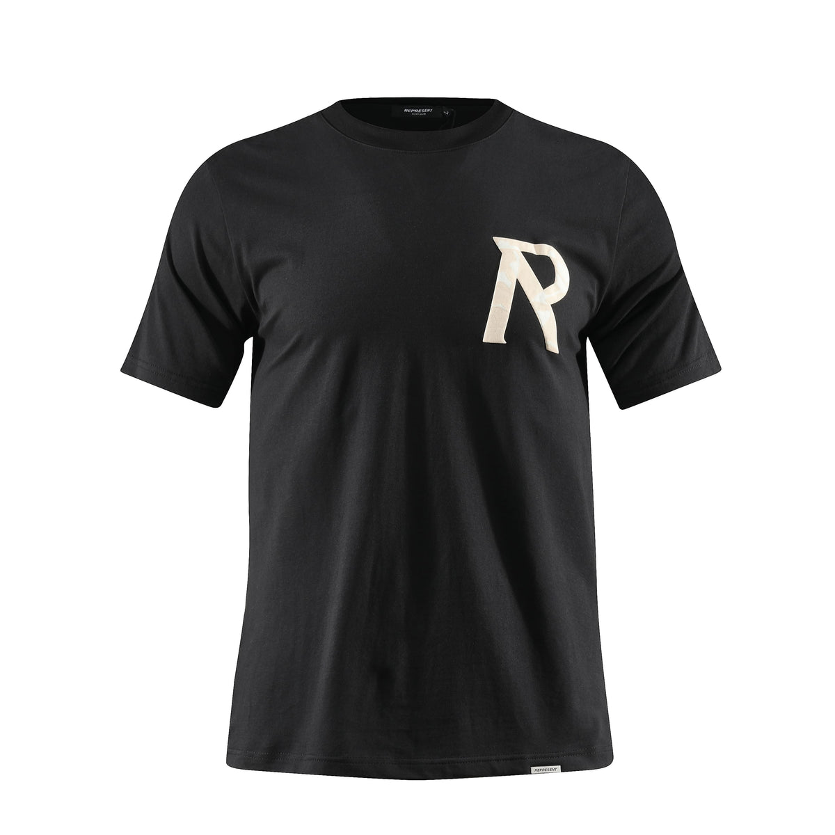 Camiseta 66778 Estampada Negra Para Hombre