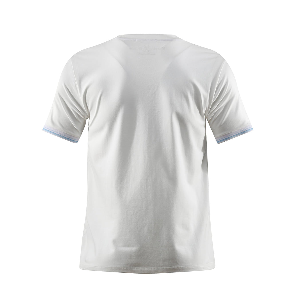 Camiseta 66677 Básica Blanca Para Hombre