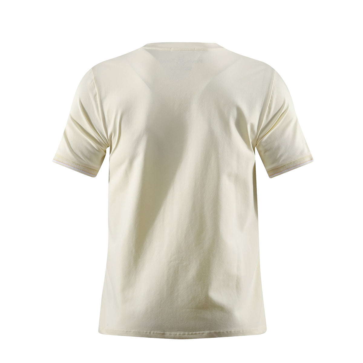 Camiseta 66677 Básica Crema Para Hombre