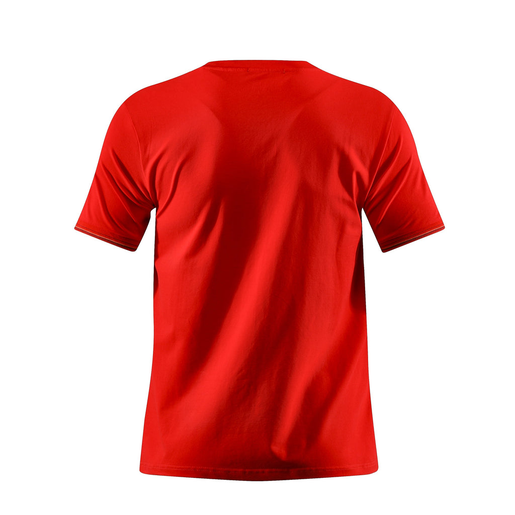 Camiseta 66677 Básica Roja Para Hombre