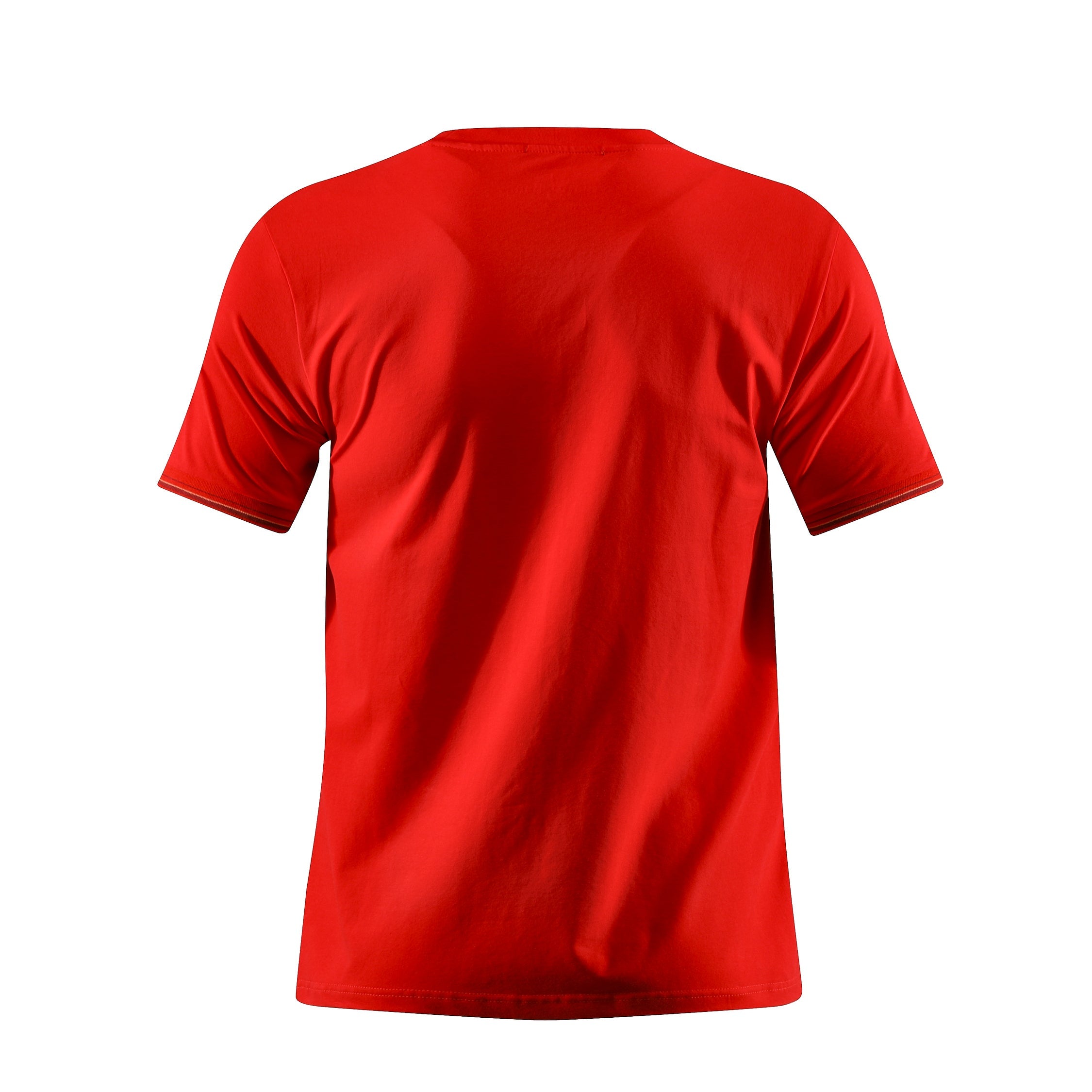 Camiseta 66677 Básica Roja Para Hombre