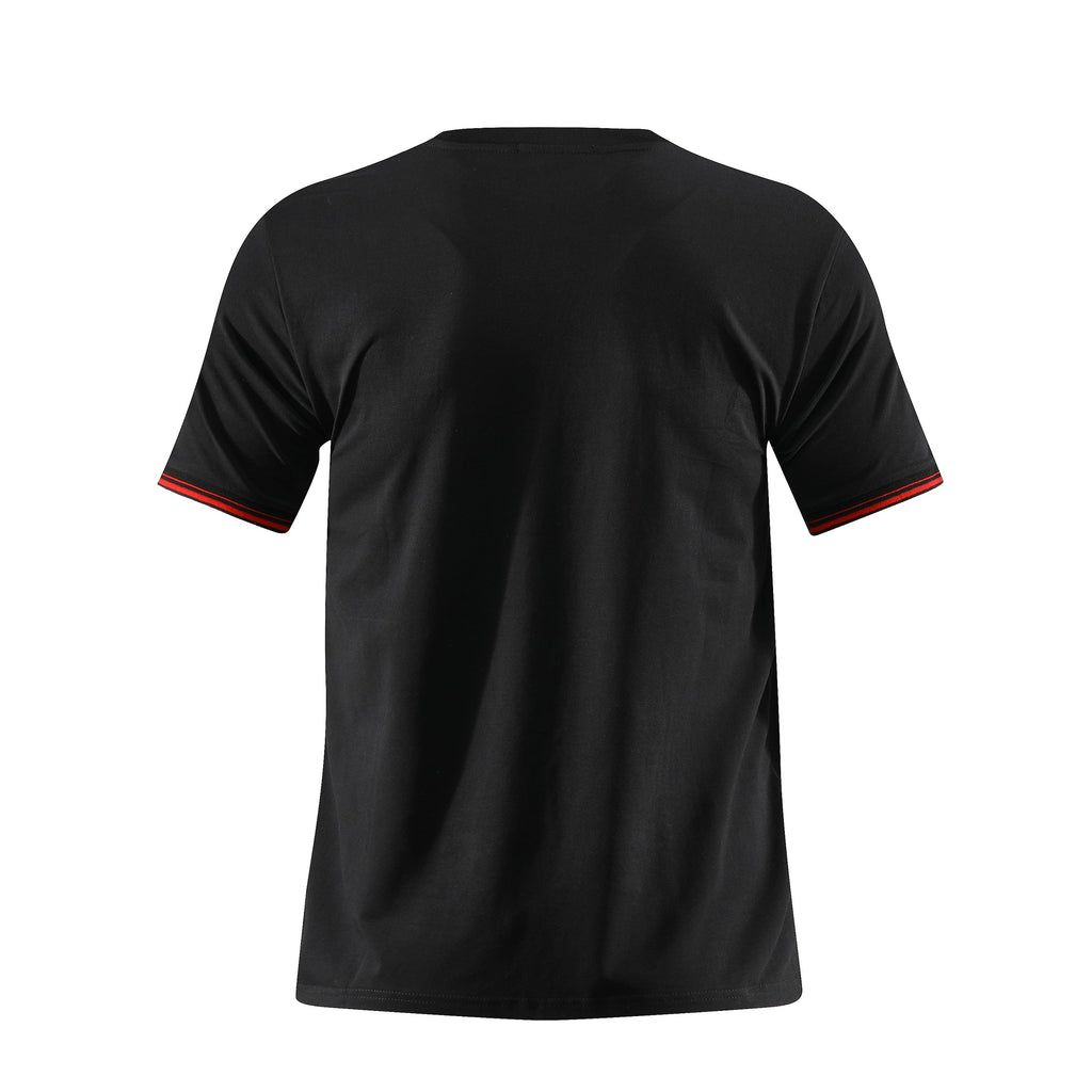 Camiseta 66677 Básica Negra Para Hombre