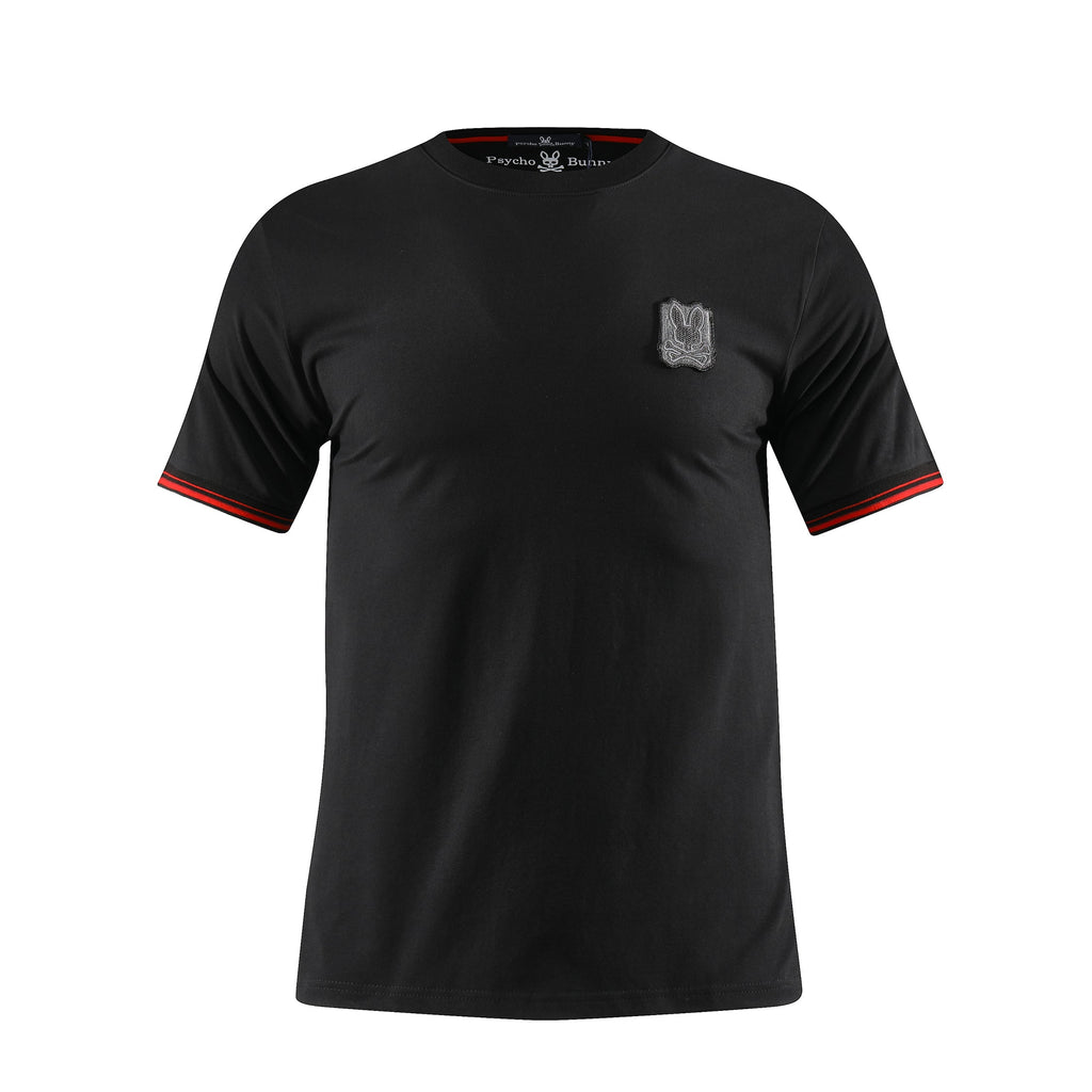 Camiseta 66677 Básica Negra Para Hombre