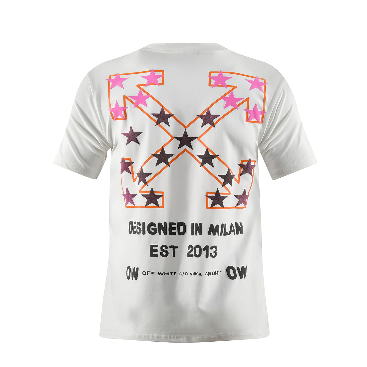 Camiseta 66792 Estampada Blanca Para Hombre