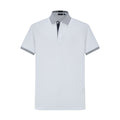 Camiseta 22371# Tipo Polo Blanca Para Hombre