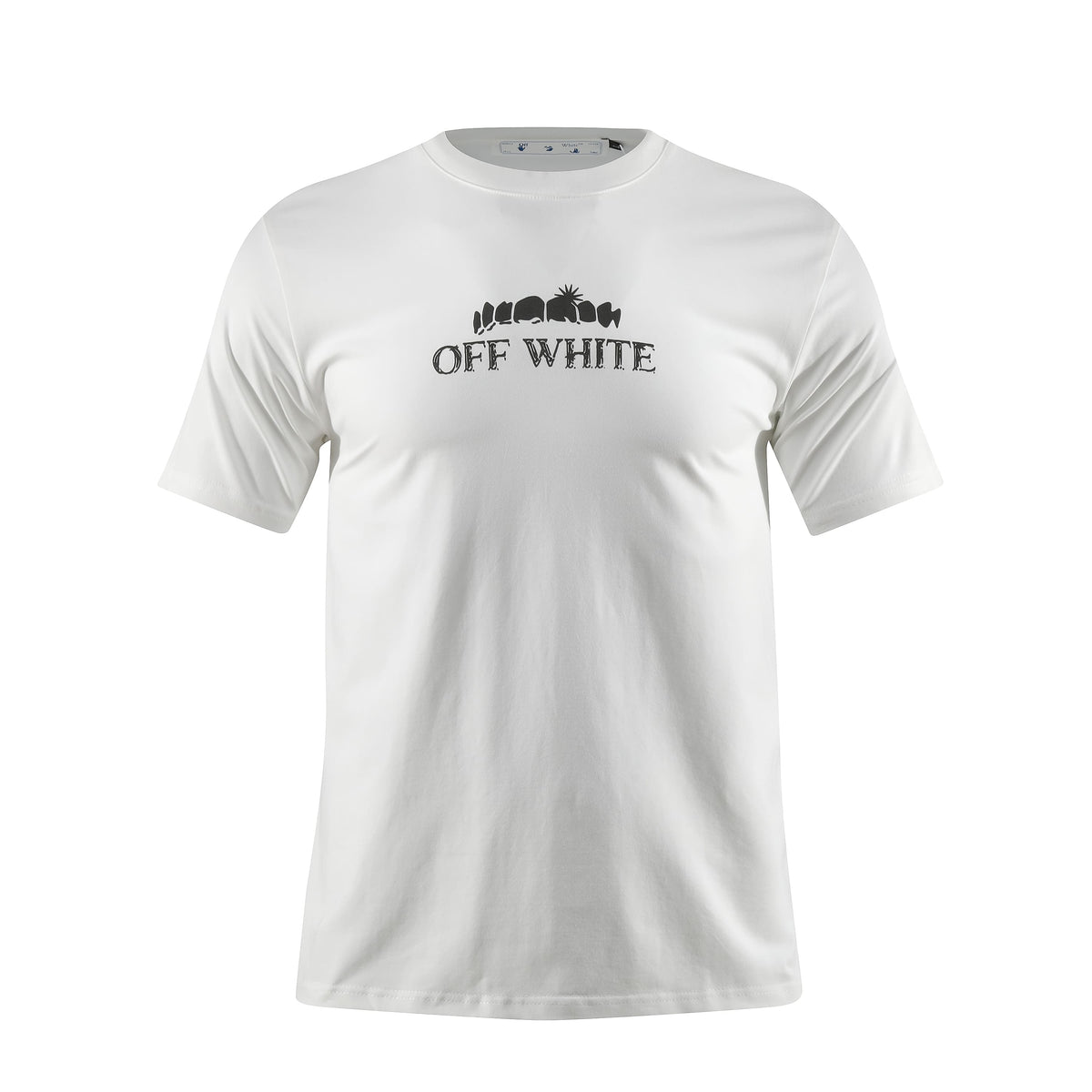 Camiseta 66791 Estampada Blanca Para Hombre