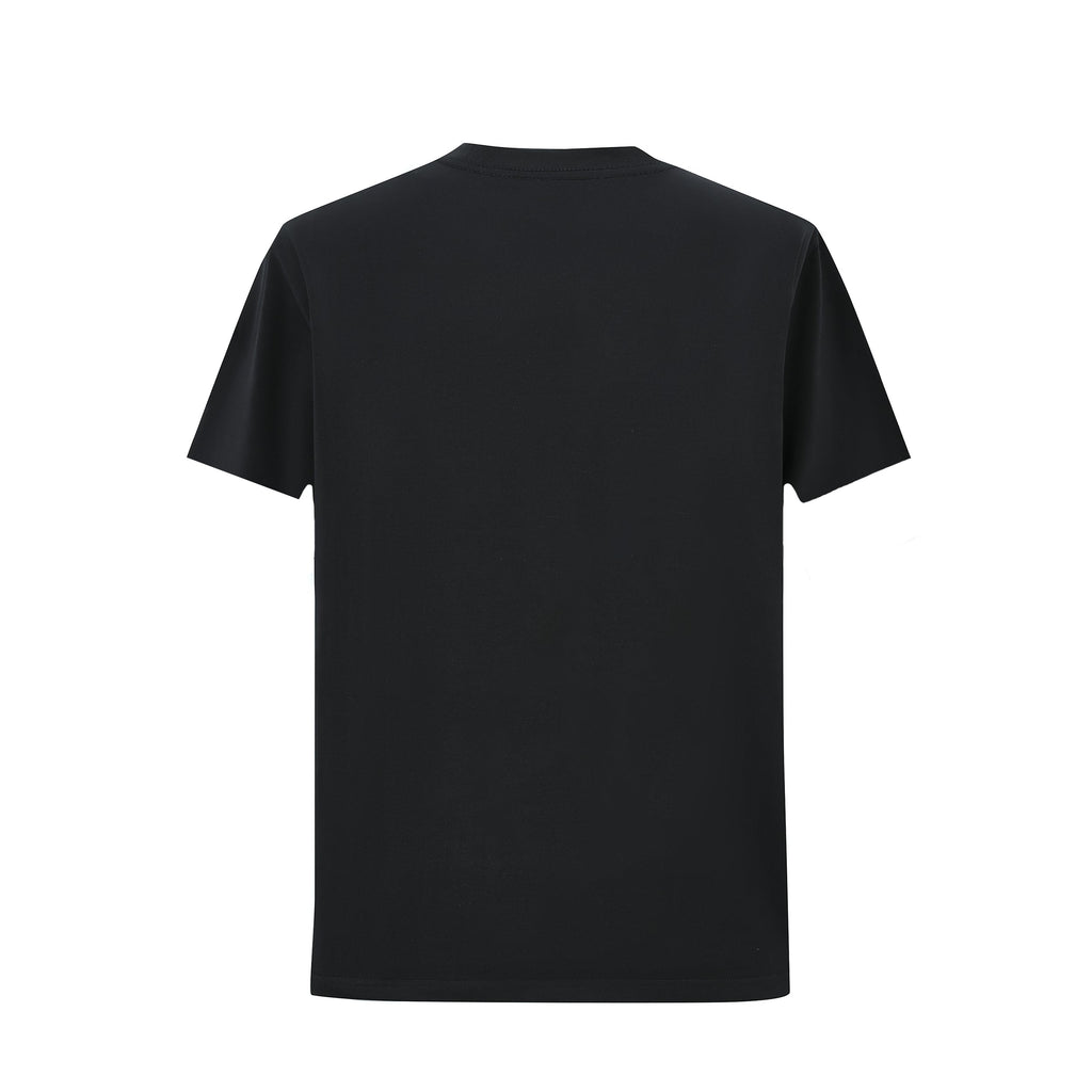 Camiseta 66011 Estampada Negra Para Hombre