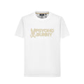 Camiseta 66615 Estampada Blanca Para Hombre