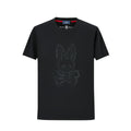 Camiseta 66633 Estampada Negra Para Hombre