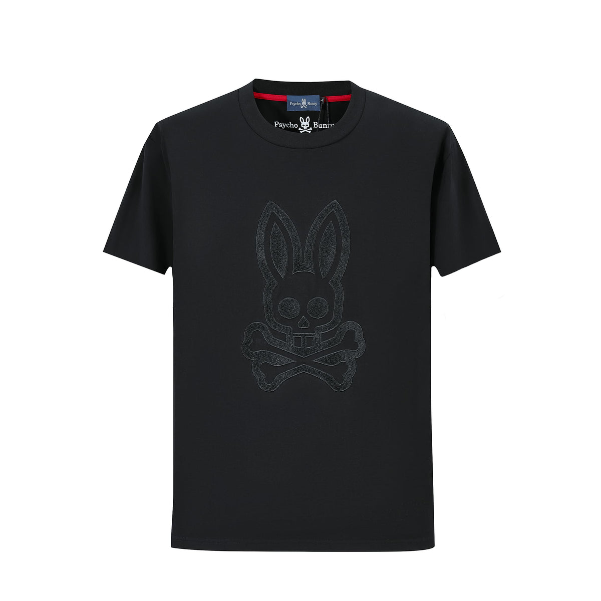 Camiseta 66633 Estampada Negra Para Hombre