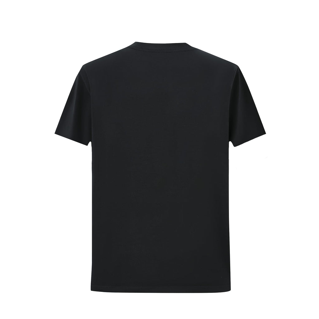Camiseta 66633 Estampada Negra Para Hombre