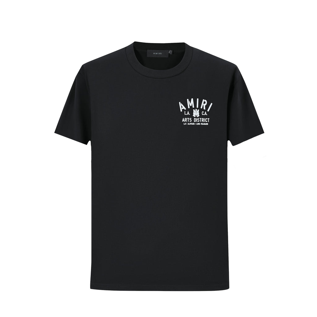 Camiseta 66641 Estampada Negra Para Hombre