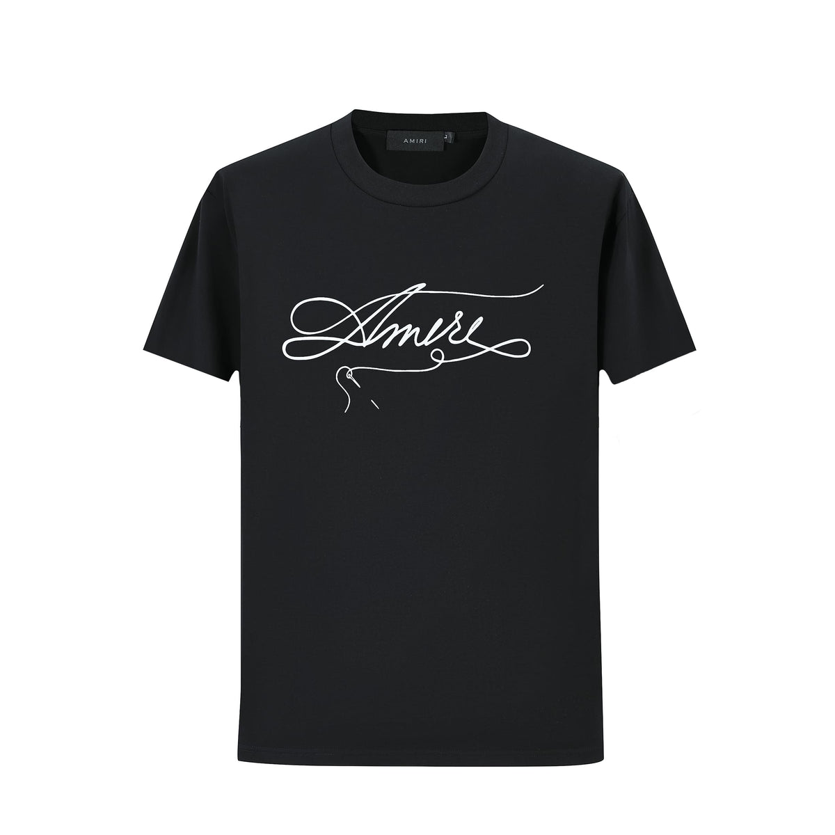 Camiseta 66643 Estampada Negra Para Hombre