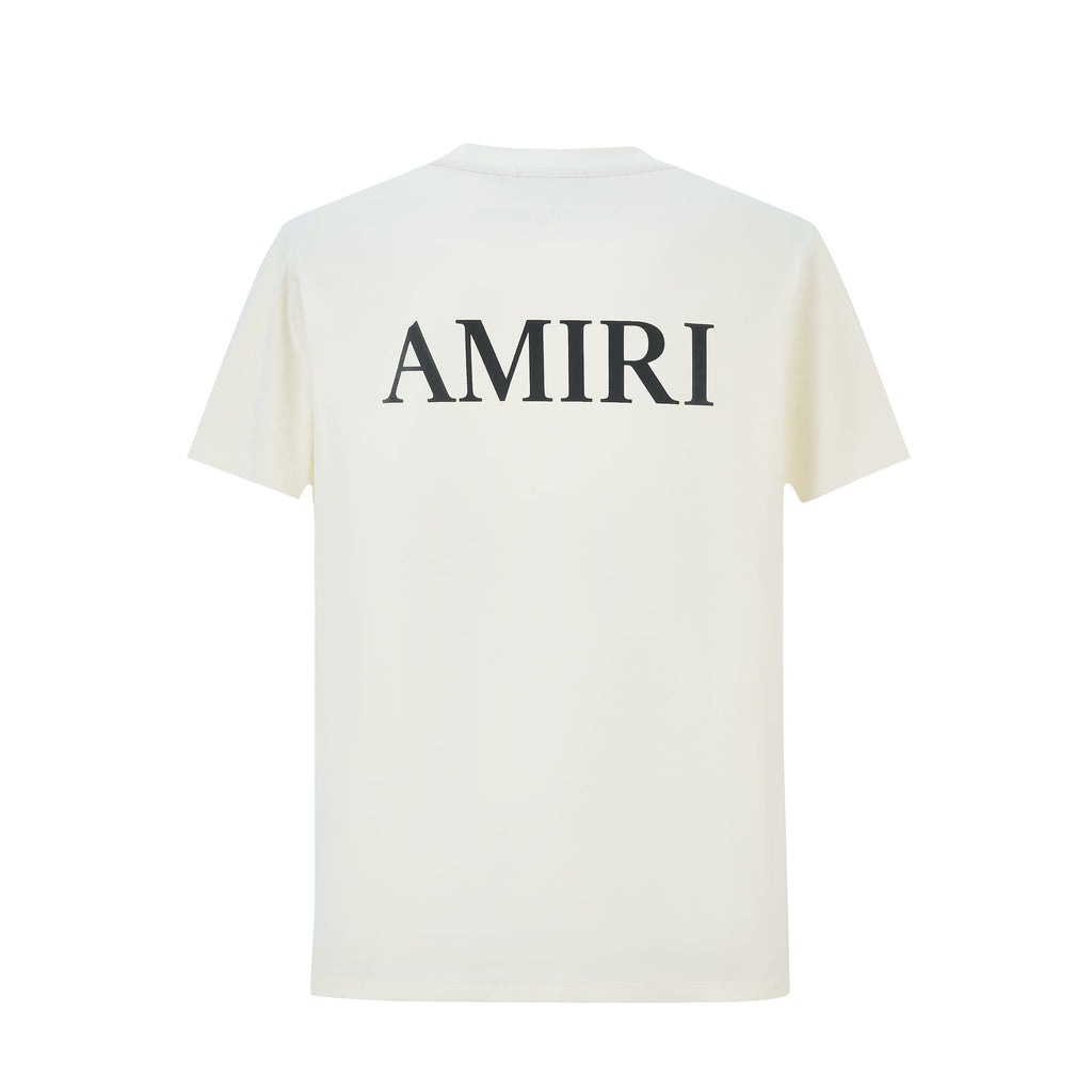 Camiseta 66642 Estampada Crema Para Hombre