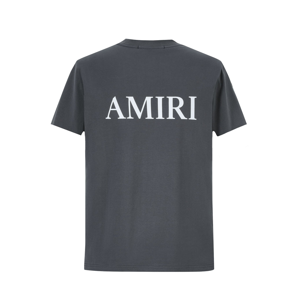 Camiseta 66642 Estampada Gris Oscuro Para Hombre
