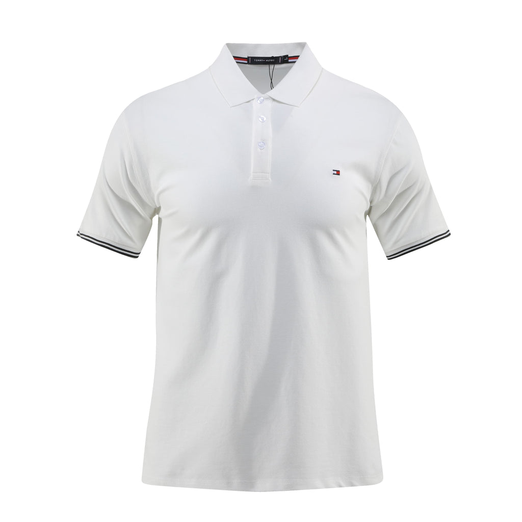 Camiseta 918003 Tipo Polo Blanca Para Hombre