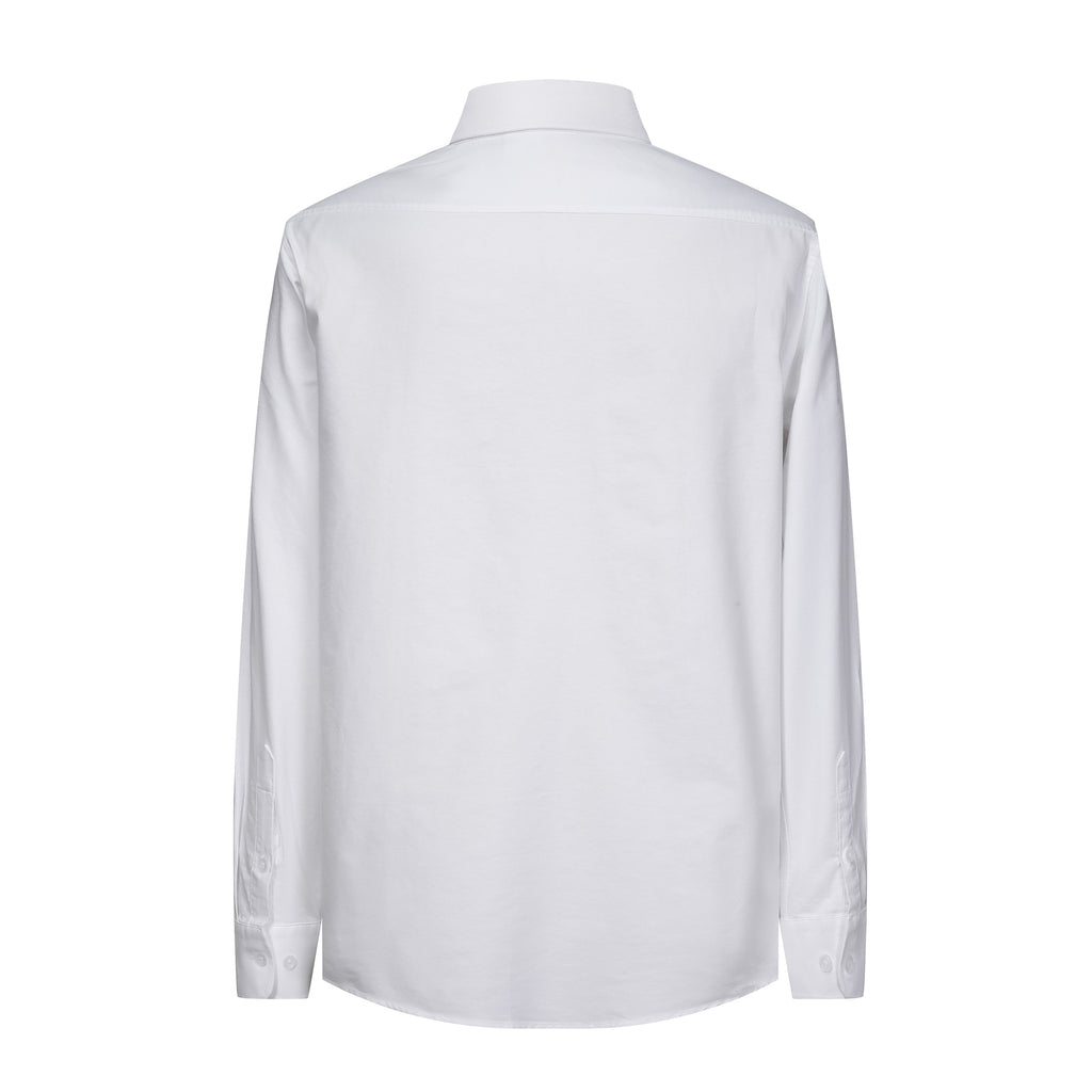 Camisa 50001 Blanca Manga Larga Para Hombre