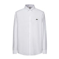 Camisa 50001 Blanca Manga Larga Para Hombre