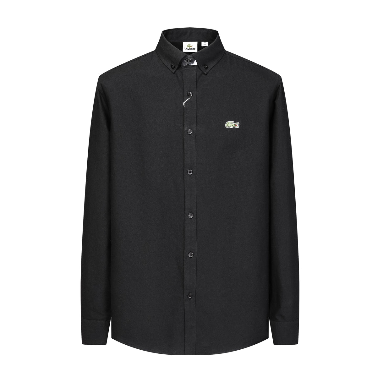 Camisa 50001 Negra Manga Larga Para Hombre