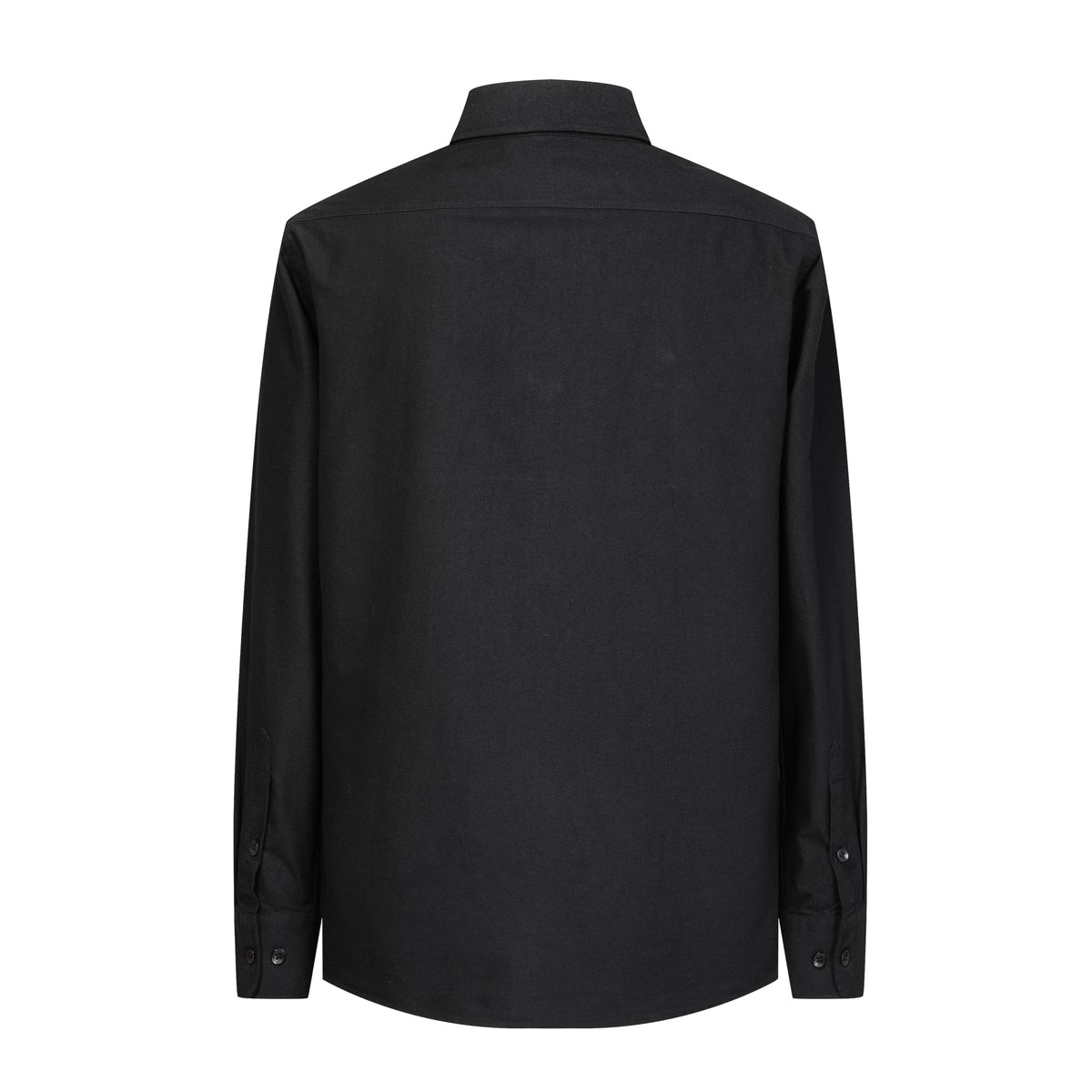 Camisa 50001 Negra Manga Larga Para Hombre