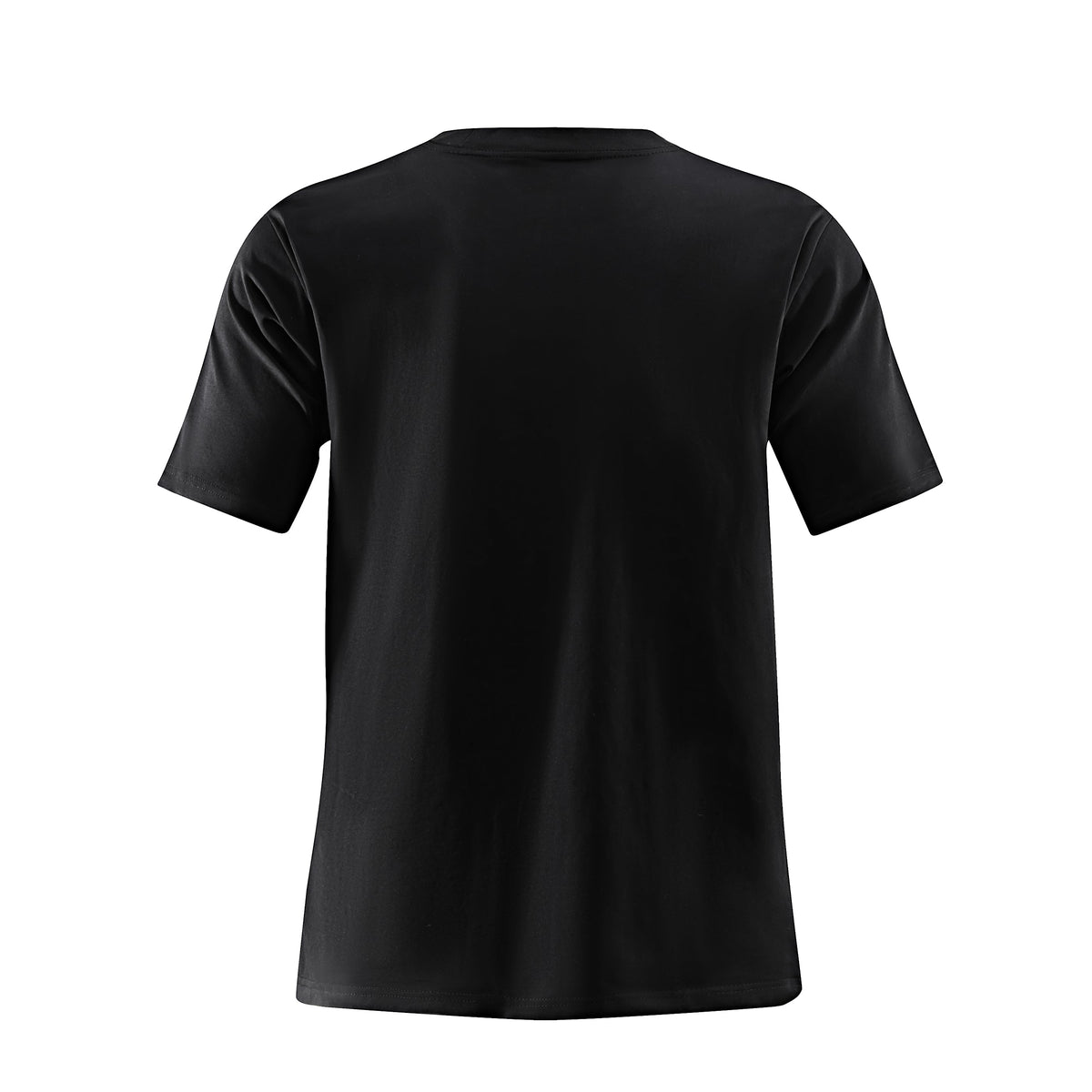Camiseta 66636 Estampada Negra Para Hombre