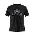Camiseta 66636 Estampada Negra Para Hombre
