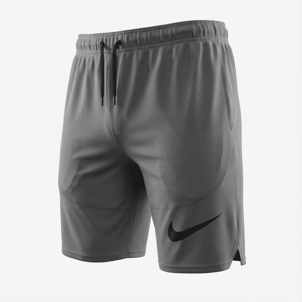 Pantaloneta Deportiva Gris Oscuro Para Hombre Ref. PAN07