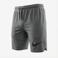 Pantaloneta Deportiva Gris Oscuro Para Hombre Ref. PAN07