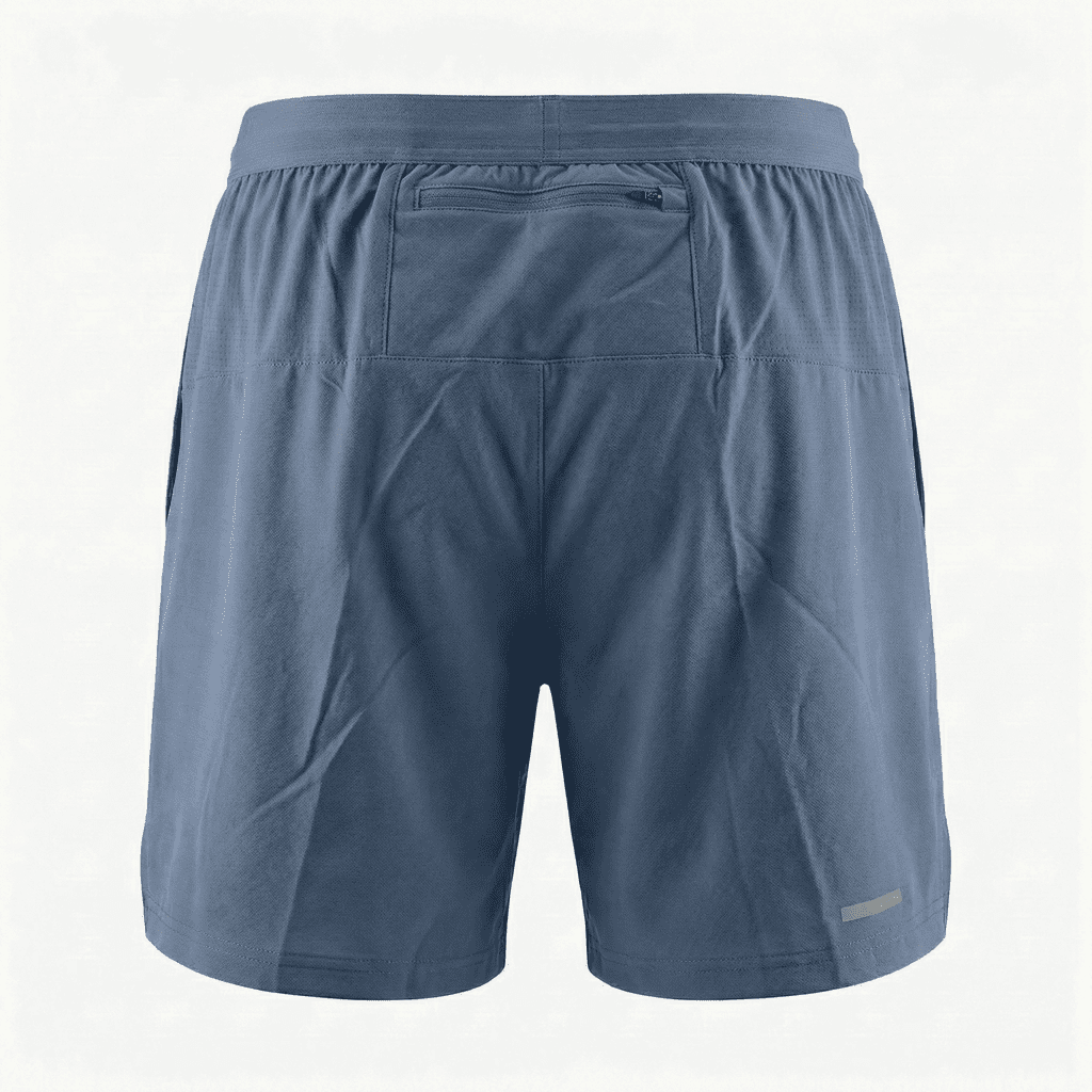 Pantaloneta Deportiva Azul Claro Para Hombre Ref. 10V1L-1