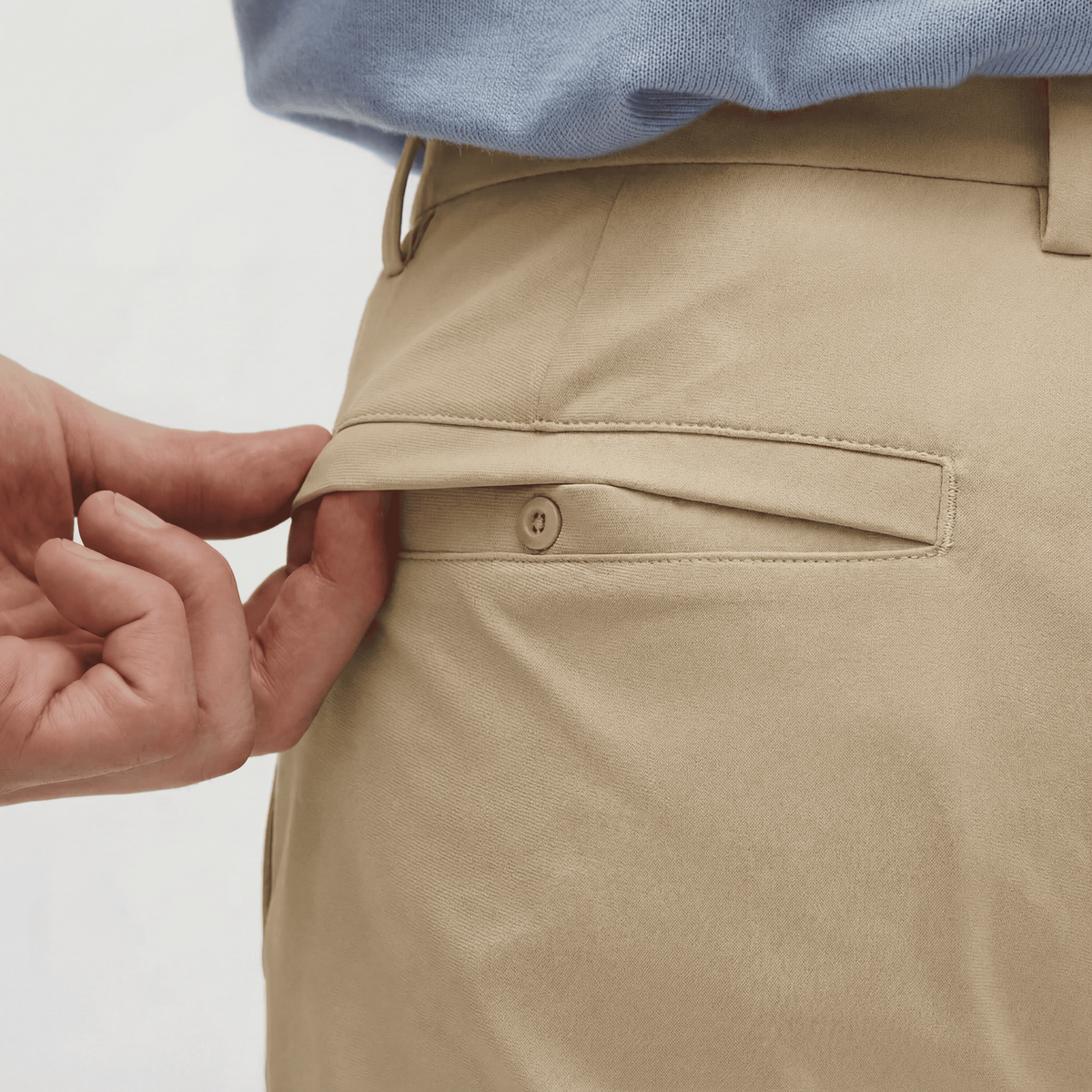 Pantalón PANTS01 Khaki Para Hombre