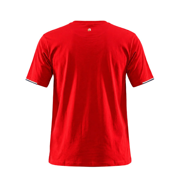 Camiseta 921036 Básica Rojo para hombre