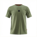 Camiseta B66002 Básica Verde Para Hombre